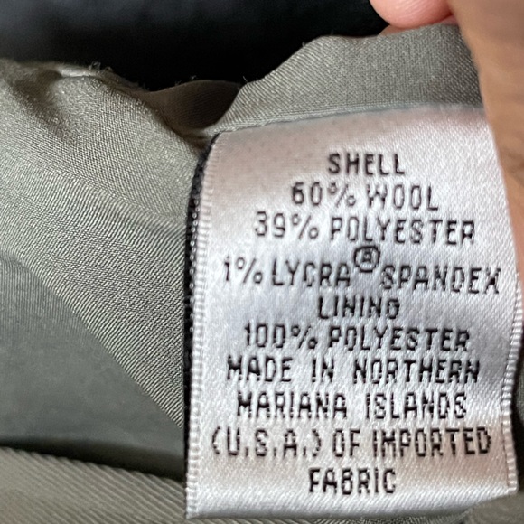 Talbots Wool Blend Button Down Jacket Size 8 - Picture 6 of 6